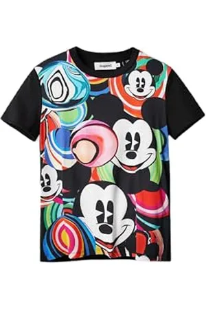 Desigual Damska koszulka Ts_Mickey Marbles, , S