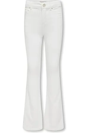 ONLY Dziewczęce spodnie jeansowe Kogroyal Life Reg Flared PIM Noos, , 128 cm