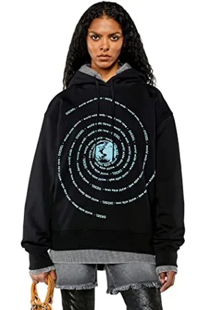 Diesel F-maxinne-Hood Bluza Wycięcie pod szyją Damski, 9xx-0jfav, M