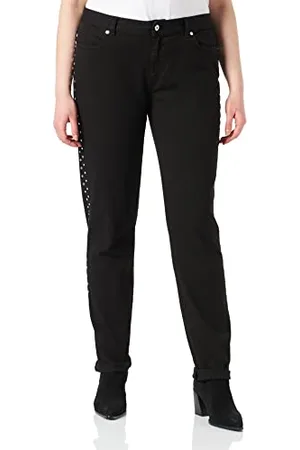 Roberto Cavalli Spodnie damskie z 5 kieszeniami, , 33W