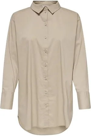 JDY Damska koszulka mio L/S Long Shirt WVN Noos Bluzka, , 38