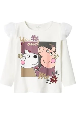NAME IT Dziewczęca Nmfdamina Peppa Ls Top Cplg, , 98