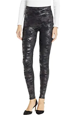 Spanx Damskie matowe 20185r, Czarny (Matowy Blk Camo Matowy Blk Camo), S
