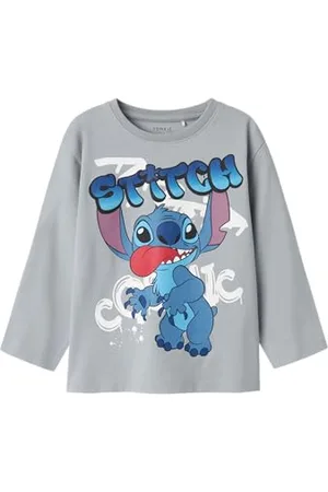 NAME IT Nmmjabus Stitch Ls Nreg Top Box Wdi, , 98