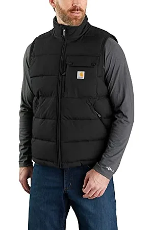 Carhartt Męska kamizelka zimowa Loose Fit Midweight, , S