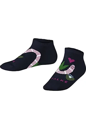 Falke Uniseks - dzieci Skarpety do trampek Funny Worm K SN Bawełna krótkie z wzorem 1 Para, , 27-30 (3-6 lata)