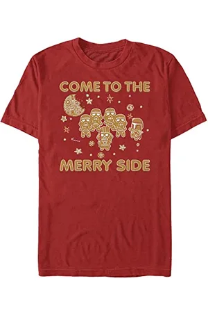 STAR WARS Unisex Gingerbread Side Organic Short Sleeve T-Shirt, , S, , S
