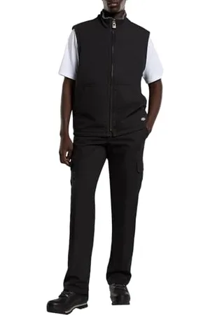 Dickies Męskie spodnie cargo z twillu ze stretchem, krój regularny, dla dużych, 42W x 32L