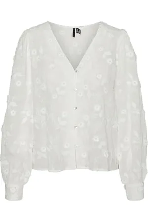 VERO MODA Vmpuna Ls Top WVN bluzka damska z długim rękawem, , S