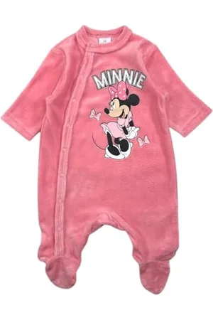 Disney Kombinezon dla niemowląt Minnie, ciepły i wygodny strój na relaks dziecka, , 24 miesiące, , 24 miesięcy
