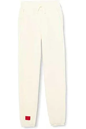 HUGO BOSS Spodnie damskie Ribbed_Pants na czas wolny, , XS