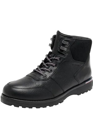 Tommy Hilfiger Męskie korporacyjne ciepłe buty outdoorowe LTH (FM0FM05148), czarne (czarne), 45 EU, , 45 EU