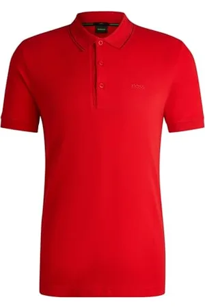 HUGO BOSS Męska koszulka polo Paule 4 Cotton Piqué Slim Fit z logo Tonal, , 3XL