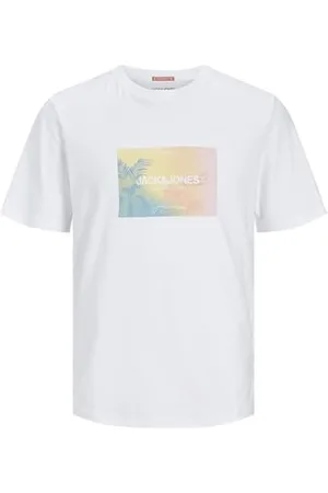 JACK&JONES JUNIOR JORARUBA Sunset Branding Tee SS JNR, , 128