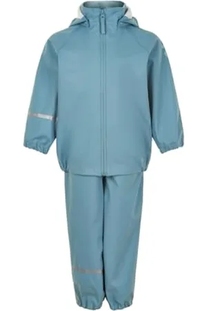 CeLaVi Unisex dziecięcy Basic Recycle Pu Rainwear Set, , 140