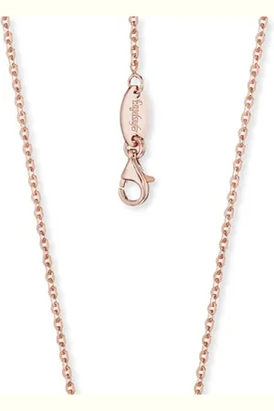 Engelsrufer Damen Halskette aus 925er-Sterlingsilber rosévergoldet, Länge 40 cm + 3 cm