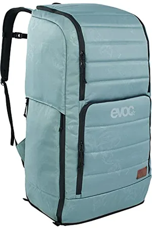 Evoc GEAR BACKPACK 90, wszechstronny plecak turystyczny (stabilna torba, plecak z dużą ilością miejsca do przechowywania, wymiary: 27 x 70 x 40 cm, pojemność: 90 l), stalowy