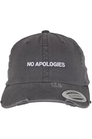 Mister Tee No Apologies Low Profile Destroyed Cap one size darkgrey, , Rozmiar uniwersalny