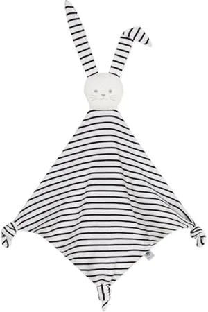 Petit Bateau Unisex Baby A0ASG Doudou, Marshmallow/Smoking, talia Unique, , jeden rozmiar