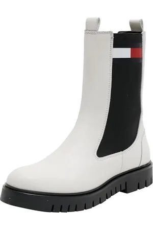 Tommy Hilfiger Damskie buty TJW Long Chelsea (EN0EN02625) średnie, białe (Ecru), 39 EU, , 39 EU