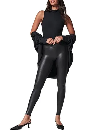 Spanx Damskie Legginsy 2437-Black-S, Czarne (Black Black), 34 (Rozmiar Producenta: Small), Czarne, S