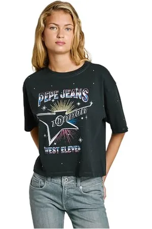 Pepe Jeans Damska koszulka Louise, czarna (czarna), XS, , XS