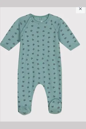 Petit Bateau Piżama z długim rękawem unisex, , 0-3 mesi