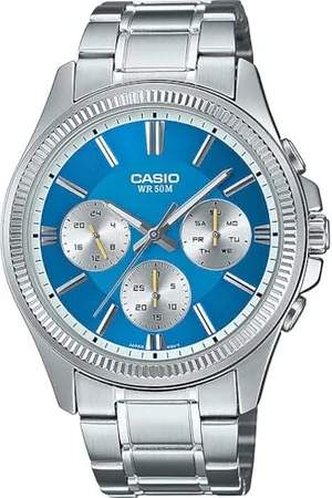 Casio Mieszany analogowy zegarek kwarcowy z paskiem MTP-1375PD-2A2VEF, bransoletka