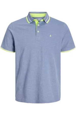 JACK & JONES JACK&JONES PLUS Jjepaulos Polo Ss Noos Pls, , 6XL