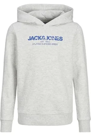 JACK&JONES JUNIOR Jjalvis Sweat Hood Jnr bluza z kapturem dla chłopców, , 128