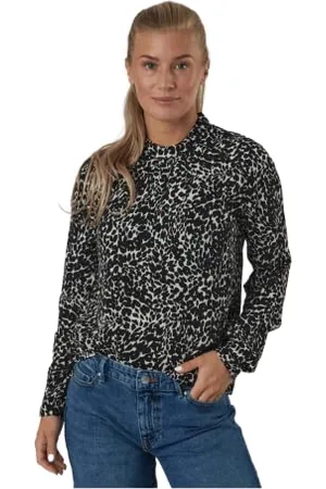 ONLY Damska ONLNEW MALLORY S BLOUSE AOP WVN NOOS Sweter (1 szt.), , 34