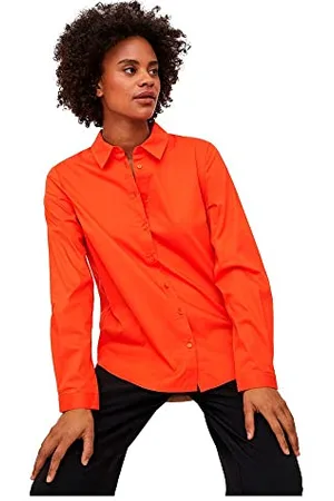 VILA Damska VIGIMAS L/S Shirt/SU-NOOS bluzka, , 40, , 40