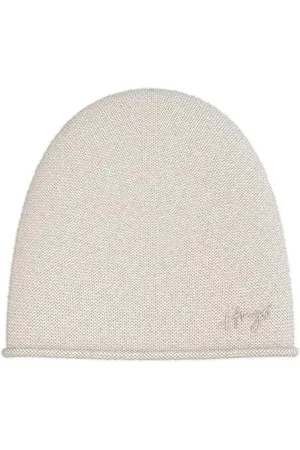 HUGO BOSS Damska czapka Sesper_Hat Beanie, naturalna