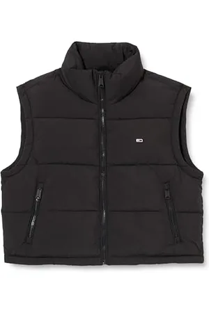 Tommy Hilfiger Damska kamizelka puchowa TJW CRP ESSENTIAL DW0DW19696, czarna, XS, , XS