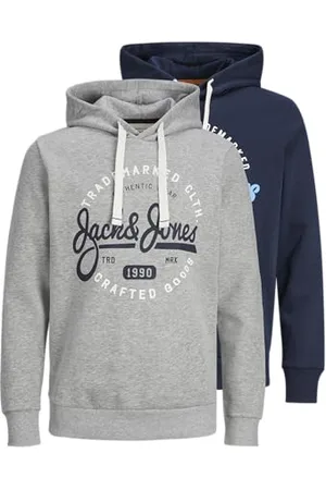 JACK & JONES JJMIKK bluza dresowa 2PK MP PLS, , 4XL duże rozmiary