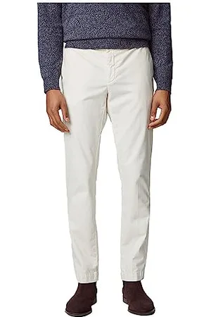 Hackett Męskie spodnie C Chino Kensington, białe (białe), 31W/34L, , 31W / 34L