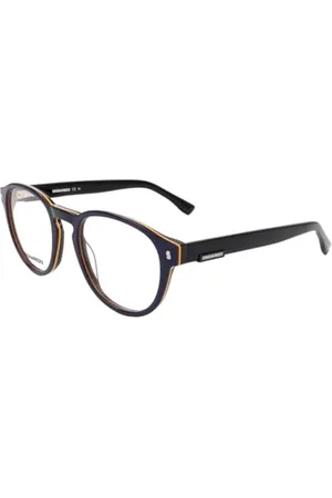 Dsquared2 D2 0049 Okulary, Niebieski Czarny, 51 dla Mężczyzn, , 51