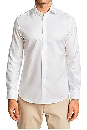 Hackett Męska koszula formalna Royal Ox Bc, , 40
