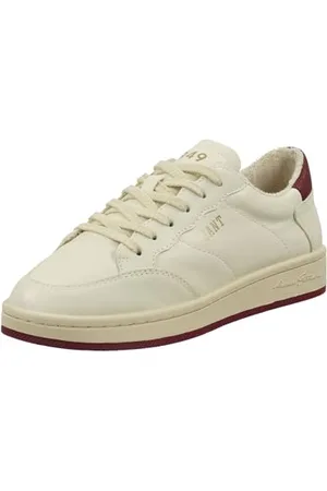 GANT FOOTWEAR Damskie sneakersy PREPLA, Off wht./Plum Red, 40 EU, , 40 EU