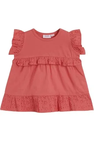 Noa Noa Niemowlęta muzyka Jersey Short Sleeve, Knee Length Dress, , 12 Miesiące