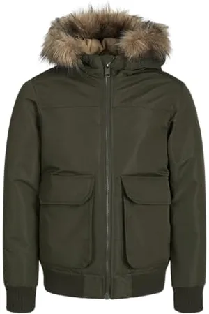 JACK&JONES JUNIOR JJECONSTRUCT Kurtka chłopięca z odpinaną kurtką Bomber JNR, kolor różowy, 176, , 176