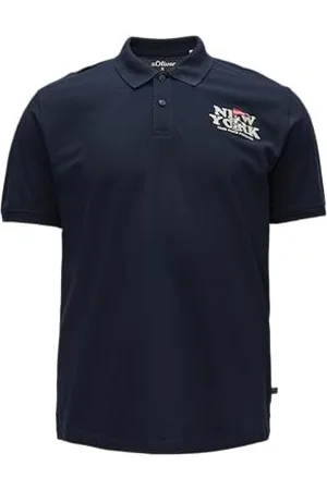QS by s.Oliver Koszulka polo z nadrukiem Peanuts, , XXL