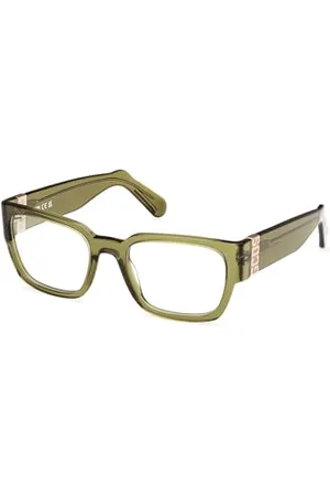 GCDS Unisex GD5029 receptujące oprawki do oczu, błyszczące, jasnozielone, 52, , 52