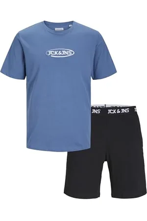JACK&JONES JUNIOR Jacoliver SS Tee and Shorts zestaw chłopięcych koszulek Jnr, , 152