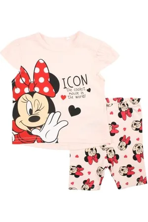 Disney Zestaw Baby Minnie, kompletny zestaw dla dzieci, miękkość i wygoda z myszką Minnie, , 6 miesięcy
