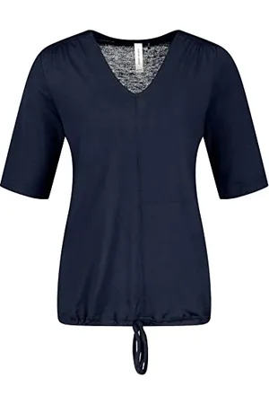 Gerry Weber Edition Damski 870113-44114 T-shirt, granatowy, 38, , 38