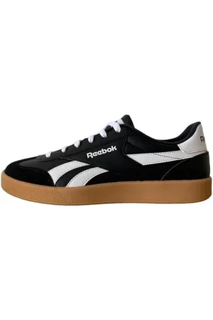 Reebok Smash Edge S buty tenisowe, uniseks, czarne/białe/gumowe, 37, Czarna biała guma, 36 EU