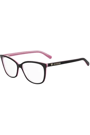 Moschino Mol546 Okulary przeciwsłoneczne, Czarne Fuksja, 55 Kobiety