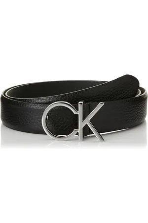 Calvin Klein Pasek damski Ck Logo Belt 3.0 Pebble Leather, , 70
