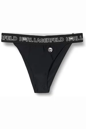 Karl Lagerfeld Ikonik 2.0 Bottoms W/Elastic, Black, S, , S